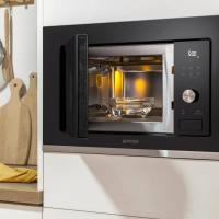 Встраиваемая микроволновая печь 59,5х38,8 см Gorenje Advanced BM201AG1BG черная - 17 фото