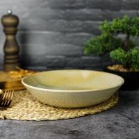 Салатник 23 см Porland Stoneware Selene бежевый - 3 фото