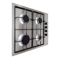 Газовая варочная панель 60х51 см LEX Fullmetall GVS 644-1 IX стальная - 2 фото