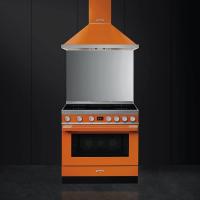 Варочный центр 90 см Smeg Portofino CPF9IPOR оранжевый - 2 фото