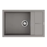 Кухонная мойка 78 см Omoikiri Solidity Sumi 78A-LB-GR Leningrad grey - 1 фото