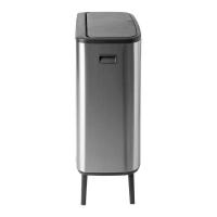 Мусорный бак 60 л Brabantia Bo Touch Bin Hi стальной - 3 фото