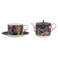 Чайный набор Mix&Match Home Magic Dragon фиолетовый 3 пр - 2 фото