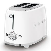 Тостер на 2 ломтика Smeg 50's Style TSF01WHEU белый - 3 фото