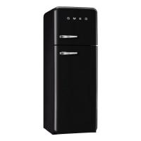 Холодильник двухкамерный 169х60 см Smeg 50's Style FAB30RBL5 черный - 1 фото