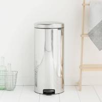 Мусорный бак с педалью 30 л Brabantia NewIcon стальной - 4 фото