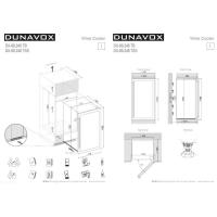 Встраиваемый винный шкаф на 89 бутылок Dunavox Build-IN DX-89.246TSS - 1 фото