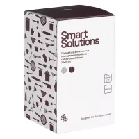 Подставка для кухонных принадлежностей 13х23 см Smart Solutions белая - 6 фото