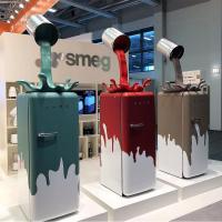 Холодильник однокамерный 153х60 см Smeg 50’s Style FAB28RDTP5 серо-коричневый - 6 фото