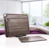 Разделочная доска  24x18 см ComposeEat Elegance коричневая - 2 фото