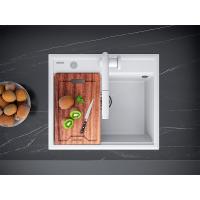 Кухонная мойка 59х51 см Paulmark Stepia 60 IT-GRANIT PM115951-WH белый - 3 фото