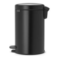 Мусорный бак с педалью 12 л Brabantia NewIcon черный - 2 фото