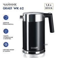 Чайник электрический 1,5 л Graef WK 62 черный - 7 фото