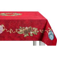 Скатерть 360х165 см Mix&Match Красный Бархат красная - 1 фото