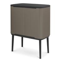 Мусорный бак 3x11 л Brabantia Bo Touch Bin серый - 4 фото