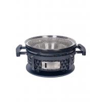 Угольный гриль 35х18 см Diamond Egg Tabletop Grill черный - 4 фото