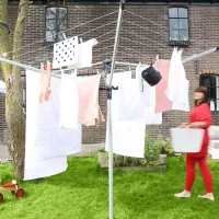 Сушилка для белья 208 см Brabantia стальная - 3 фото