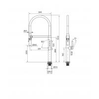 Смеситель для кухни Paulmark Leader Le214101-NI(BS) никель - 15 фото