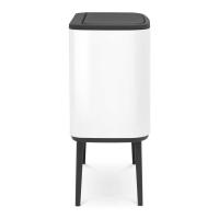 Мусорный бак 34 л Brabantia Bo Touch Bin белый - 3 фото