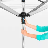 Сушилка для белья 208 см Brabantia стальная - 9 фото
