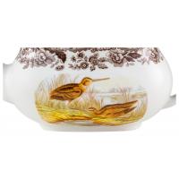 Чайник заварочный 1,3 л Spode Английские охотничьи мотивы белый - 9 фото