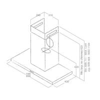 Пристенная вытяжка Elica Thin IX/A/60 - 4 фото