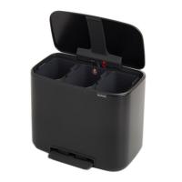 Мусорный бак 33 л Brabantia Bo Pedal Bin черный - 5 фото