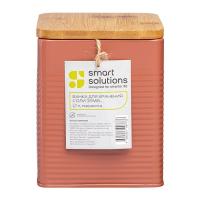 Банка для соли 1,7 л Smart Solutions Irmel красная - 3 фото