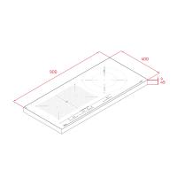 Индукционная варочная панель 90х40 см Teka Total IZF 93330 MSP черная - 9 фото
