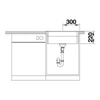 Кухонная мойка 60 см Blanco Etagon 6 жемчужная - 2 фото