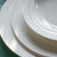 Столовый сервиз на 6 персон Wedgwood Intaglio белый 20 пр - 17 фото