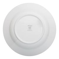 Тарелка суповая 22,6 см Noritake Rochester Platinum белая - 4 фото