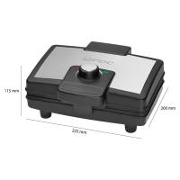 Вафельница 21,5х13,5 см Clatronic WA 3606 - 5 фото