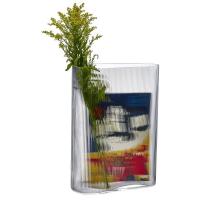 Ваза 28х38 см Nude Glass Mist прозрачная - 2 фото