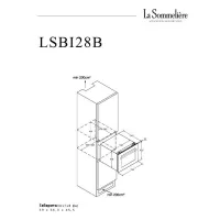 Встраиваемый винный шкаф на 28 бутылок La Sommeliere LSBI28B черный - 9 фото