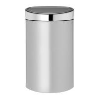 Мусорный бак 40 л Brabantia Touch Bin серый - 1 фото