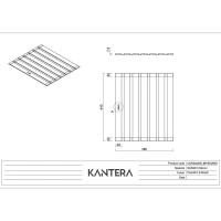 Коврик для сушки 44х38 см Kantera Roll-Mat CNR3844R бронза - 3 фото