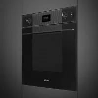 Электрический духовой шкаф 59,7 см Smeg Linea SO6101S2B3 черный - 2 фото