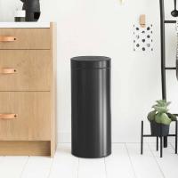 Мусорный бак 30 л Brabantia Touch Bin черный - 4 фото