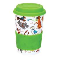 Термокружка Собачьи игры 440 мл Dunoon Travel Mug Comical Animals - 3 фото