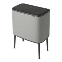 Мусорный бак 36 л Brabantia Bo Touch Bin серый - 5 фото