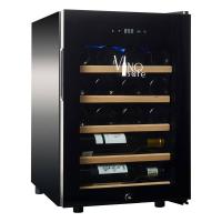 Винный шкаф на 21 бутылку Vinosafe VSF21AM черный - 2 фото