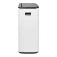 Мусорный бак 2x30 л Brabantia Bo Touch Bin белый - 3 фото