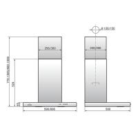 Вытяжка 60х50 см Elikor Квадра 60П-430-К3Д белая - 2 фото