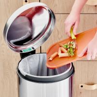 Мусорный бак с педалью 30 л Brabantia NewIcon стальной - 9 фото