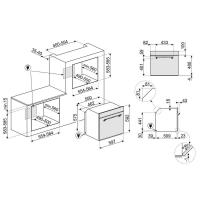 Многофункциональный духовой шкаф 60 см Smeg Cortina SFP750AOPZ антрацит - 3 фото