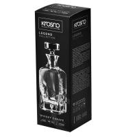 Графин для виски 750 мл Krosno Legend - 4 фото