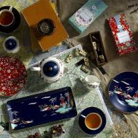 Сервиз чайный Wedgwood Wonderlust Blue Pagoda 3 пр - 1 фото