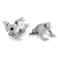 Солонка и перечница Toads 10 см Vagabond House Garden Friends - 5 фото
