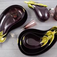 Салатник 35,5 см Bordallo Pinheiro Aubergine - 2 фото
